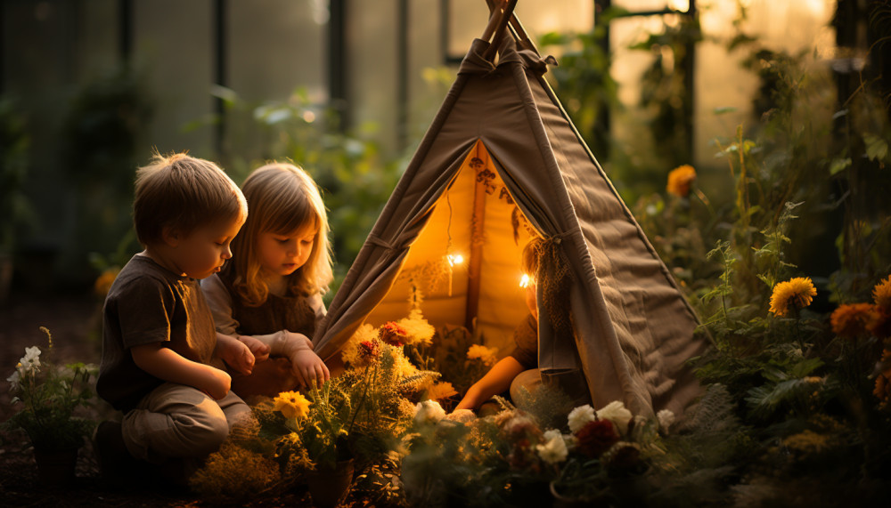 3 bonnes raisons d’utiliser un tipi pour enfants