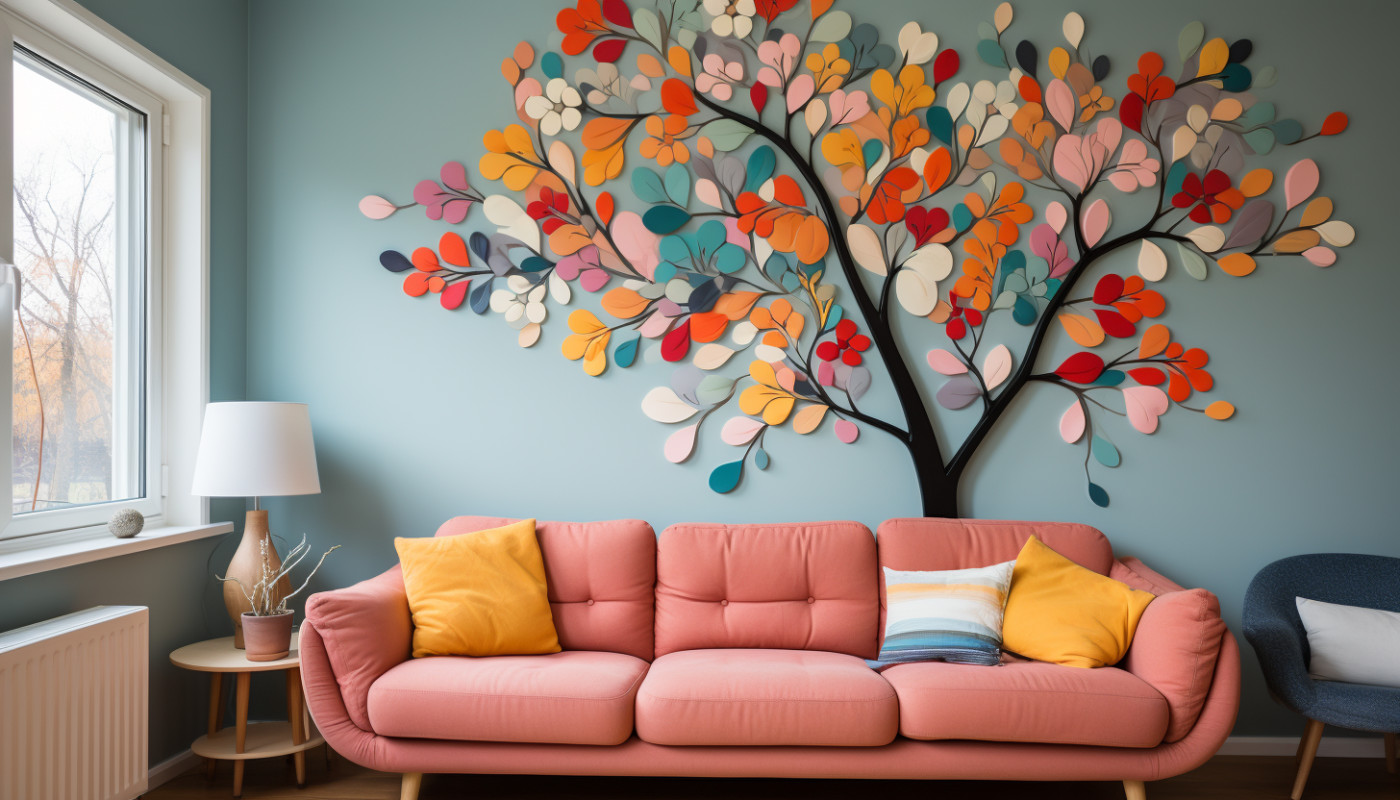 Décoration d’intérieur avec des stickers