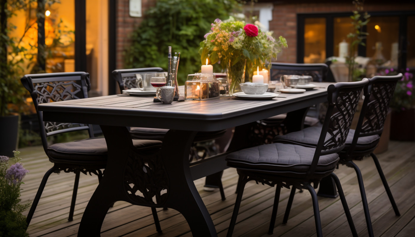 Les mobiliers de jardin